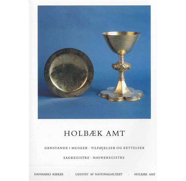 Holbæk Amt bog 33-35. Genstande i museer, tilføjelser og rettelser, sagsregistre samt navneregistre