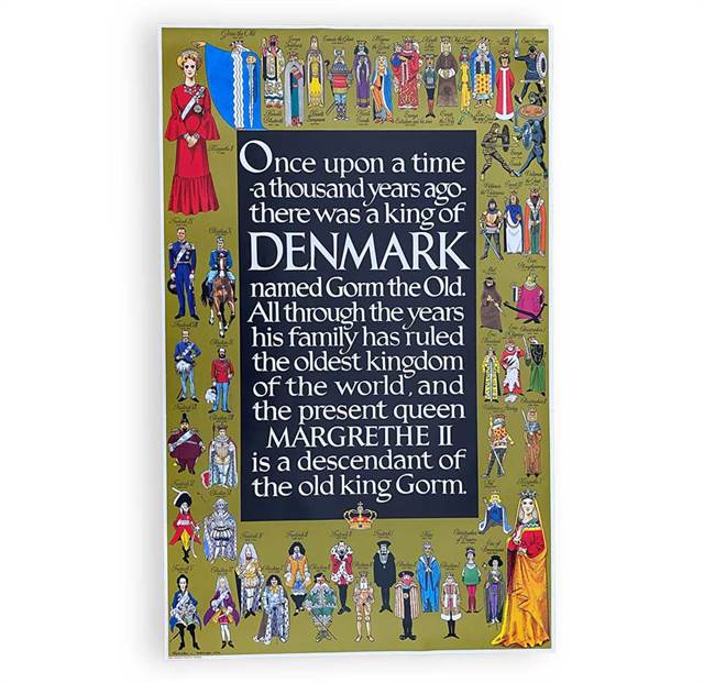 Once Upon a Time - Danmarks kongerække plakat