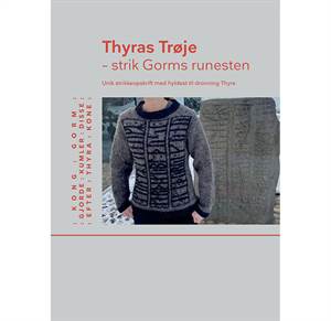 Thyras Trøje - strik Gorms runesten