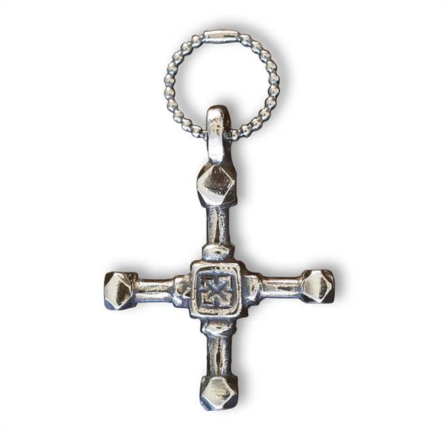 Byzantisk kors - sølv