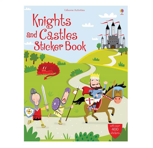 Knights and Castles Sticker Book. From 5 yr.