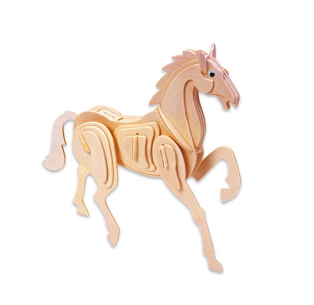 Hest - 3D puslespil