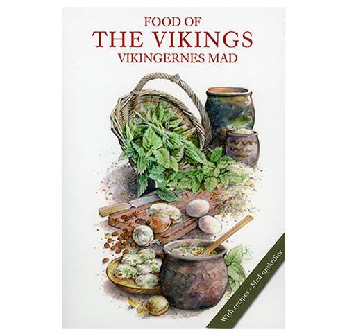 Vikingernes mad - 8 forskellige dobbeltkort med kuvert i kortmappe