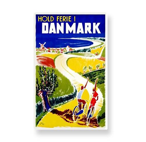 Hold ferie i Danmark - Magnet