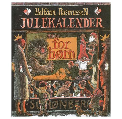 Halfdan Rasmussen - Julekalender for børn (ny større udgave)