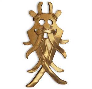 Århusmaske - vedhæng - bronze
