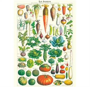 Havens grøntsager - Plakat
