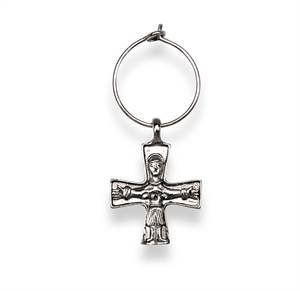 Kors med sejrende Jesus - sølv